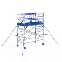 ASC Rolsteiger met schoren - 135x250 - 4,2m werkhoogte - Vrijstaand - Carbon
