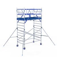 ASC Rolsteiger met schoren - 135x250 - 5,2m werkhoogte - Vrijstaand