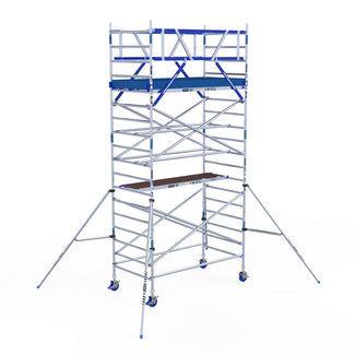 ASC Rolsteiger met schoren - 135x250 - 6,2m werkhoogte - Vrijstaand - Carbon