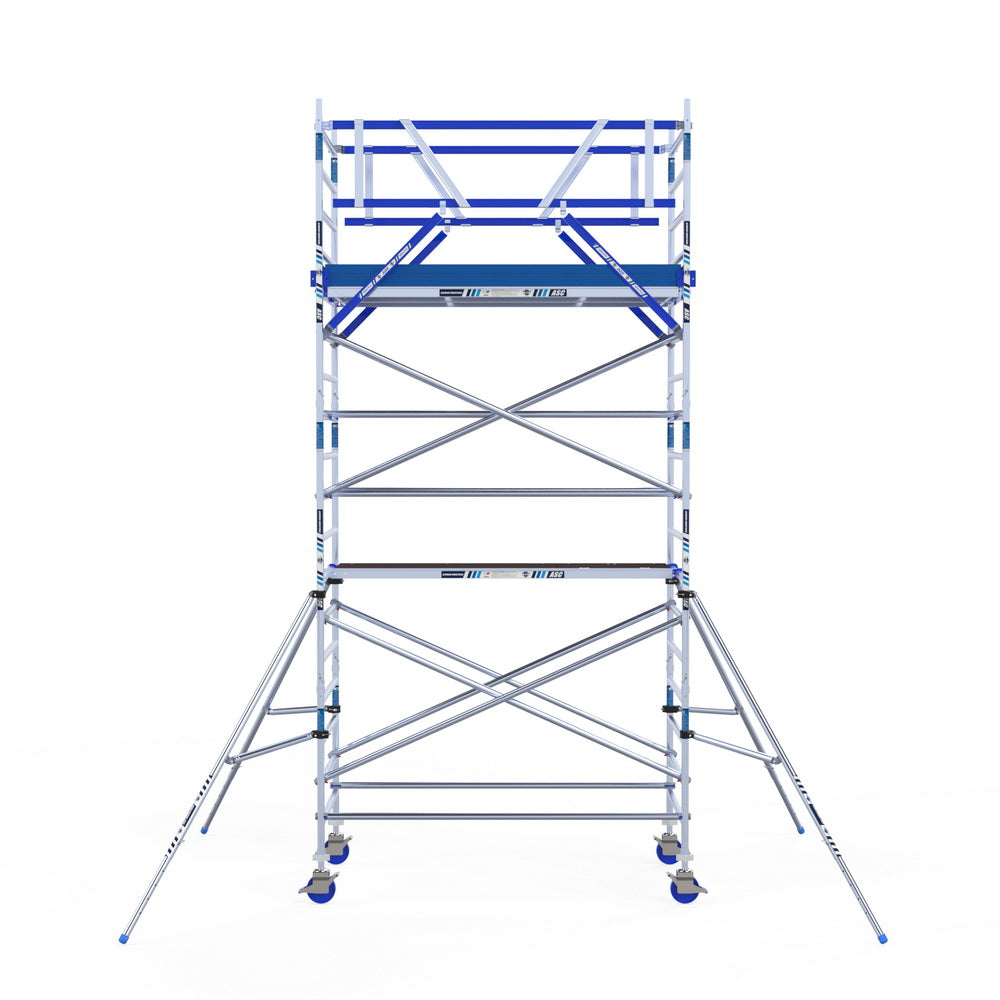 ASC Rolsteiger met schoren - 135x250 - 6,2m werkhoogte - Vrijstaand