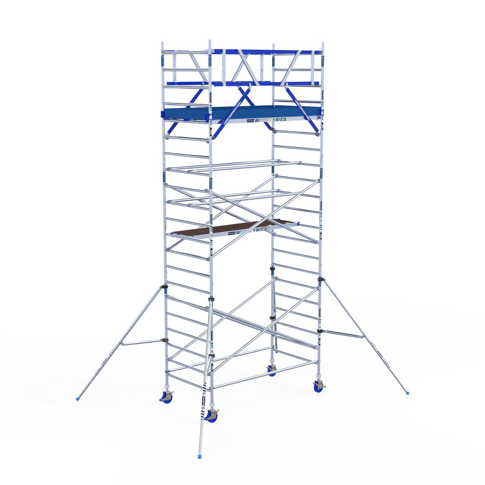 ASC Rolsteiger met schoren - 135x250 - 7,2m werkhoogte - Vrijstaand - Carbon
