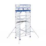 ASC Rolsteiger met schoren - 135x250 - 7,2m werkhoogte - Vrijstaand - Carbon
