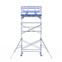 ASC Rolsteiger met schoren - 135x250 - 7,2m werkhoogte - Vrijstaand - Carbon