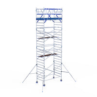 ASC Rolsteiger met schoren - 135x250 - 9,2m werkhoogte - Vrijstaand - Carbon