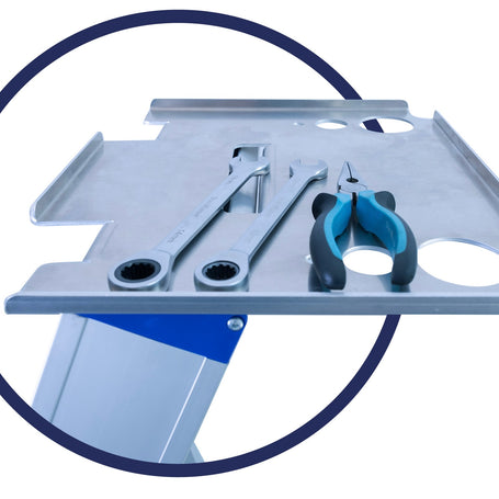 Gereedschapsplateau voor bordestrap