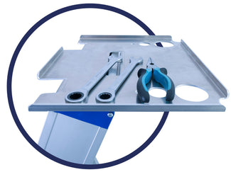 Gereedschapsplateau voor bordestrap