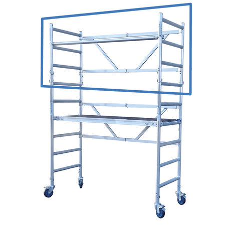 Alumexx Smart Kamersteiger 75x190 - 4m Werkhoogte - Zonder luik