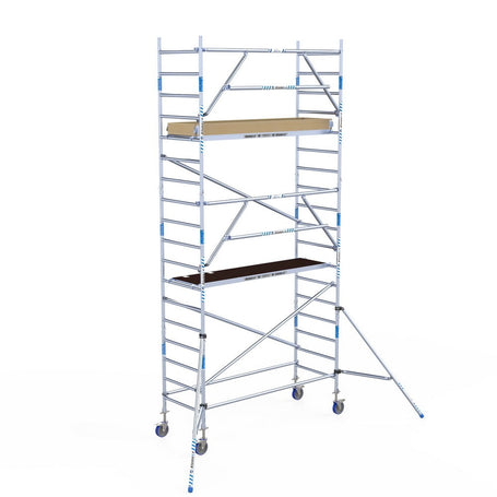 Rolsteiger Alumexx Extra 90x250 6,2m werkhoogte tegen de gevel