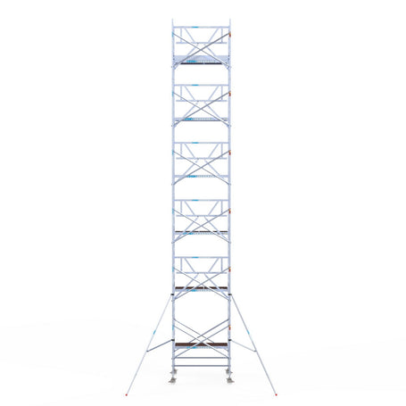 Rolsteiger Professional 135x190 13,2m werkhoogte tegen de gevel