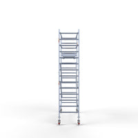Rolsteiger Original 90x305 5,2m werkhoogte tegen de gevel