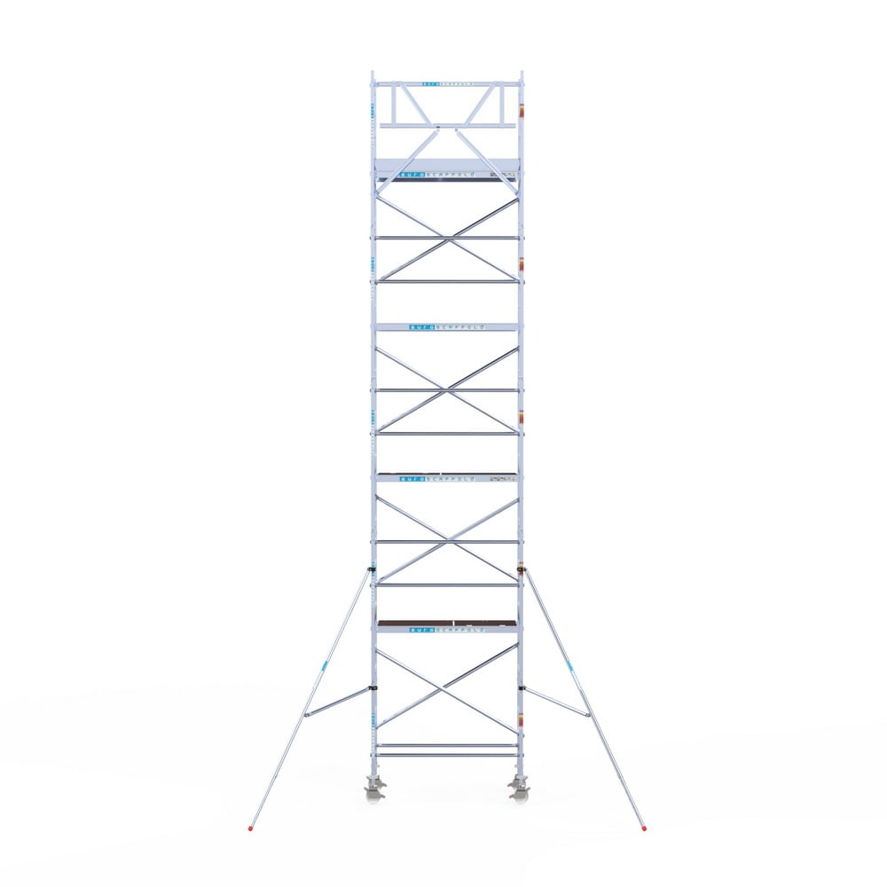 Rolsteiger Original  75x190 10,2m werkhoogte carbon vloer tegen de gevel