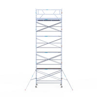Rolsteiger Original 135x305 10,2m werkhoogte tegen de gevel