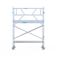Rolsteiger Original  75x250 4,2m werkhoogte carbon vloer tegen de gevel