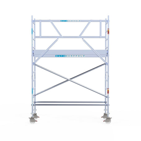 Rolsteiger Original  75x250 4,2m werkhoogte carbon vloer tegen de gevel