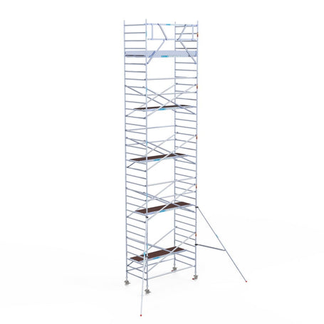 Rolsteiger Original  135x250 11,2m werkhoogte carbon vloer tegen de gevel