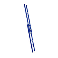 Eurostairs Reform ladder dubbel recht 2x7 sporten BLAUW
