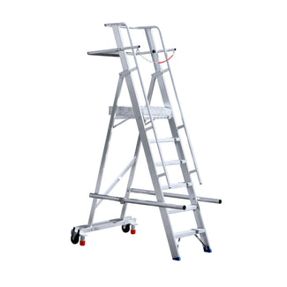 Eurostairs Magazijntrap "Easy" met 6 treden