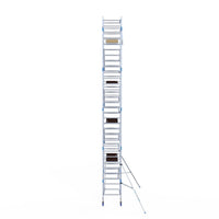 Rolsteiger Alumexx Light 90x190 10,2m werkhoogte tegen de gevel