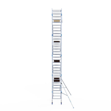 Rolsteiger Alumexx Light 90x190 10,2m werkhoogte tegen de gevel