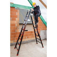 Multifunctionele ladder Big One 4x6 ZWART