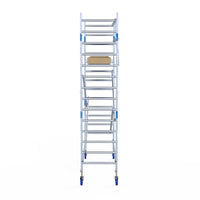Rolsteiger Alumexx Light 90x250 5,2m werkhoogte tegen de gevel