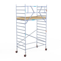 Rolsteiger Basic 135x250 5,2m werkhoogte tegen de gevel