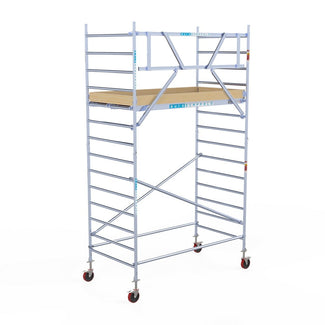 Rolsteiger Basic 135x250 5,2m werkhoogte tegen de gevel