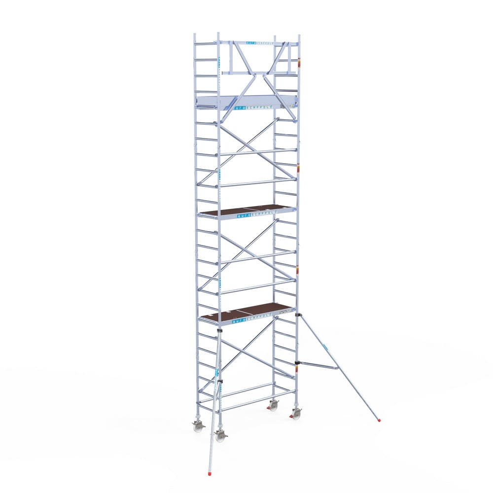 Rolsteiger Original  75x190 8,2m werkhoogte carbon vloer tegen de gevel