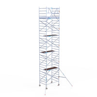 Rolsteiger Original  135x190 10,2m werkhoogte carbon vloer tegen de gevel