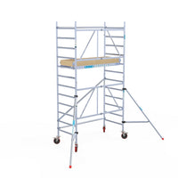 Kamersteiger 90x190x470 cm met verstelbare wielen