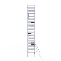 Rolsteiger Original  135x190 10,2m werkhoogte carbon vloer tegen de gevel