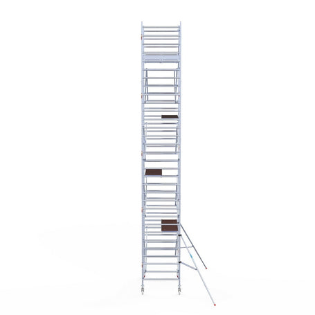 Rolsteiger Original  135x190 10,2m werkhoogte carbon vloer tegen de gevel