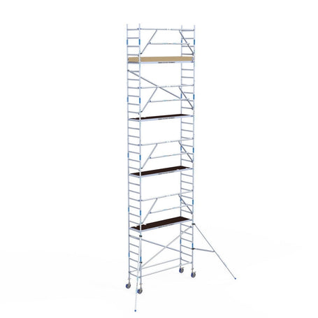 Rolsteiger Alumexx Extra 75x250 10,2m werkhoogte tegen de gevel