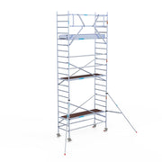 Rolsteiger Original  90x250 7,2m werkhoogte carbon vloer tegen de gevel