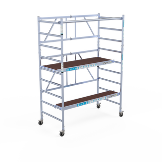 Kamersteiger 90cm breed + platform 30cm + uitbreiding B