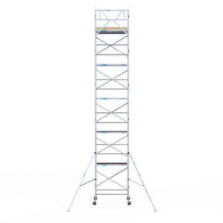 Rolsteiger Basic 135x190 12,2m werkhoogte tegen de gevel