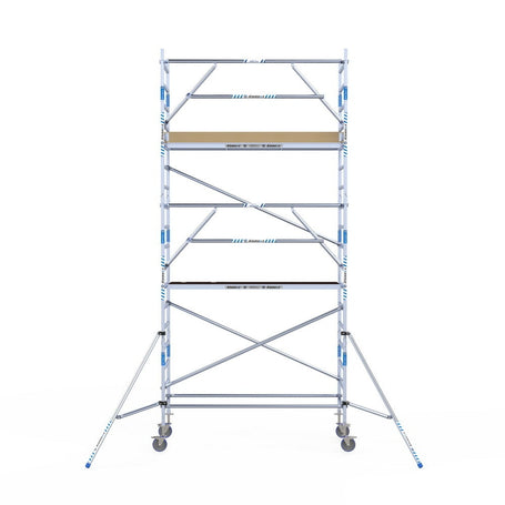 Rolsteiger Alumexx Extra 90x250 6,2m werkhoogte tegen de gevel