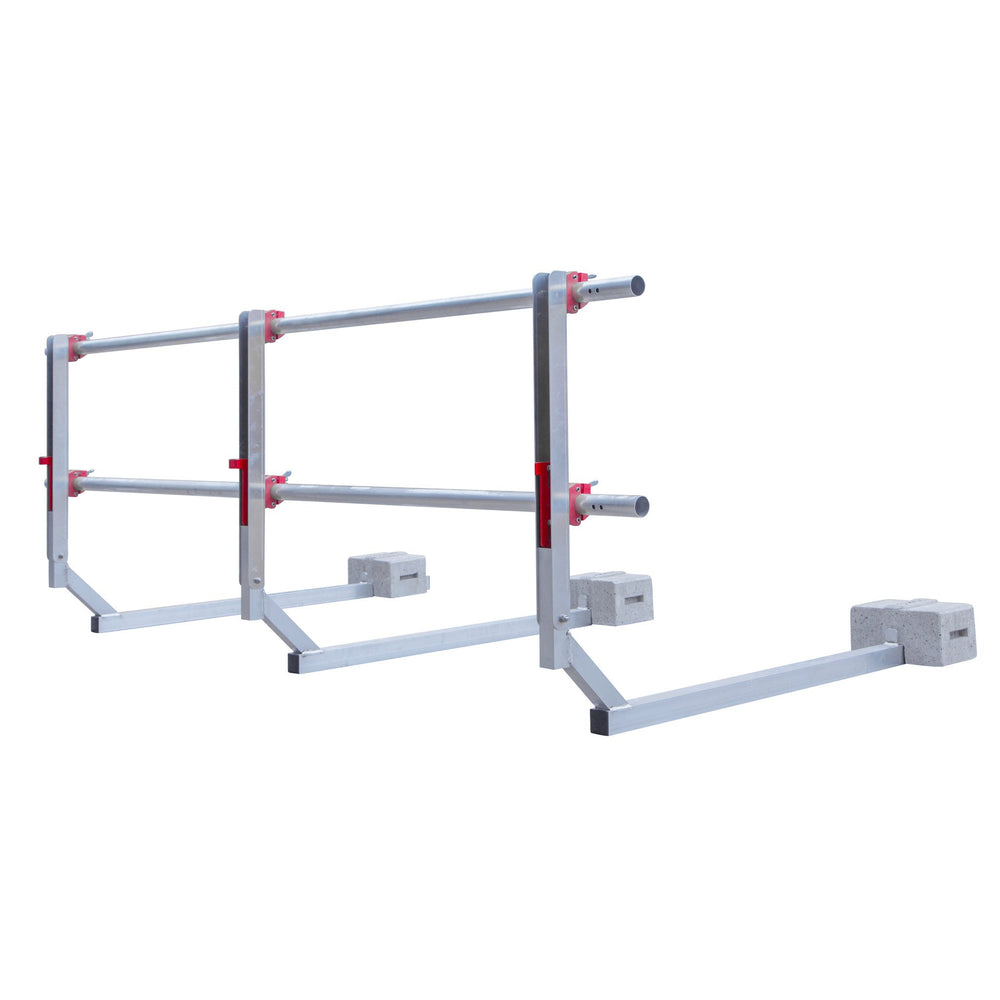 Dakrandbeveiliging SGS Prime 12 mtr complete set plat dak