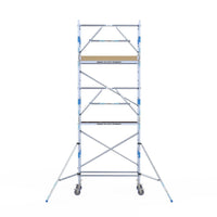 Rolsteiger Alumexx Extra 75x190 6,2m werkhoogte tegen de gevel