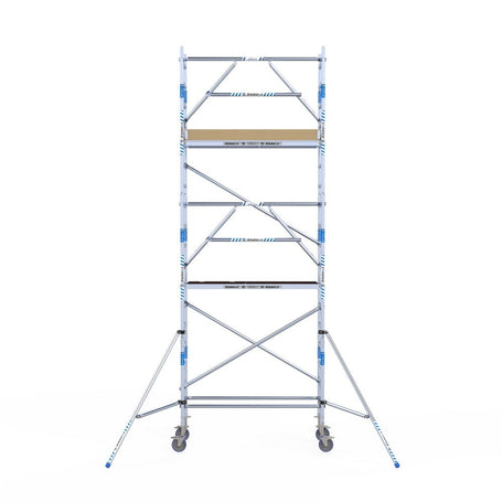 Rolsteiger Alumexx Extra 75x190 6,2m werkhoogte tegen de gevel