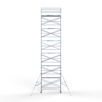 Rolsteiger Original 135x305 14,2m werkhoogte tegen de gevel