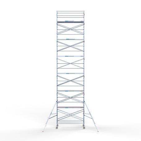 Rolsteiger Original 135x305 14,2m werkhoogte tegen de gevel
