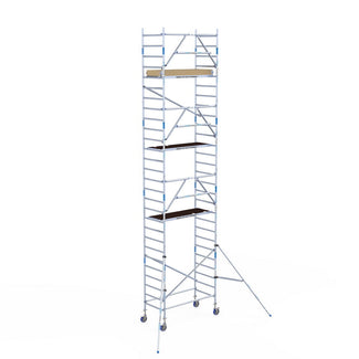 Rolsteiger Alumexx Extra 90x190 9,2m werkhoogte tegen de gevel
