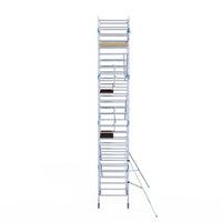 Rolsteiger Alumexx Extra 135x190 9,2m werkhoogte tegen de gevel
