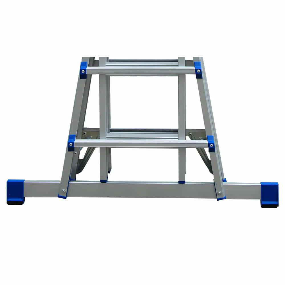 Vouwladder telescopisch 4x4 Silver