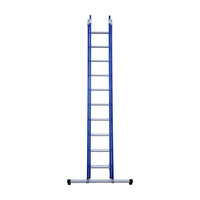 Eurostairs Reform ladder dubbel recht 2x10 sporten BLAUW