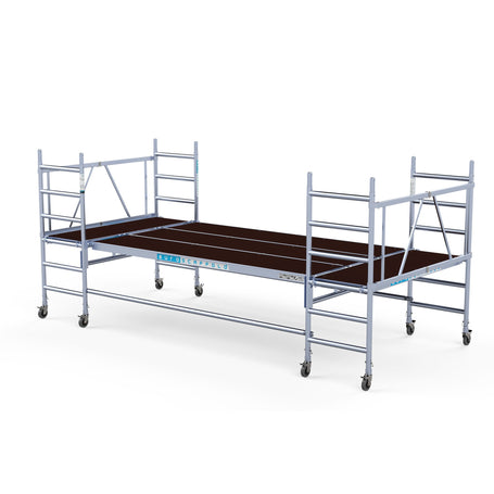 Stukadoors werkplatform 190x455x3m werkhoogte