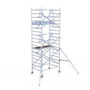 Rolsteiger Professional 135x190 6,2m werkhoogte carbon vloer tegen de gevel