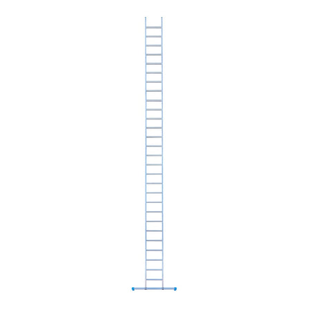 Eurostairs Ladder enkel recht 1x28 sporten