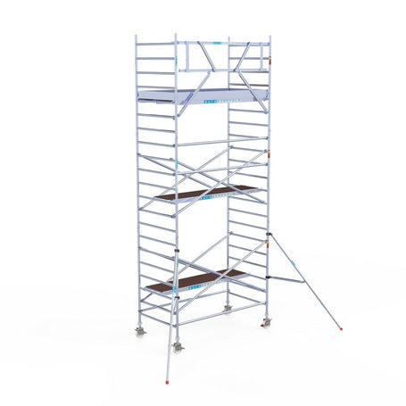 Rolsteiger Original  135x250 7,2m werkhoogte carbon vloer tegen de gevel